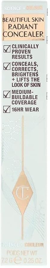 CHARLOTTE TILBURY Beautiful Skin Radiant Concealer - Shade 8