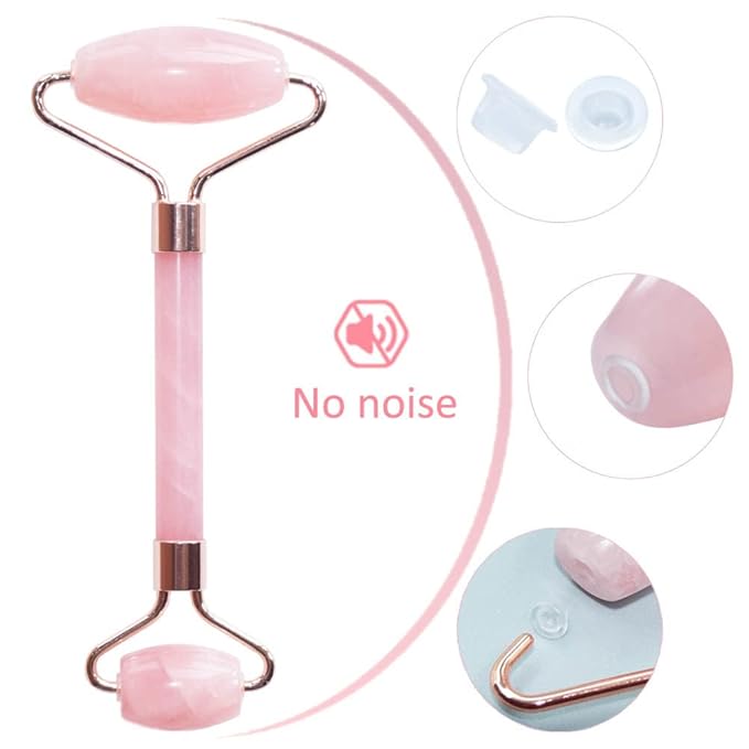 Gioia Beauty Pink Quartz Jade Roller