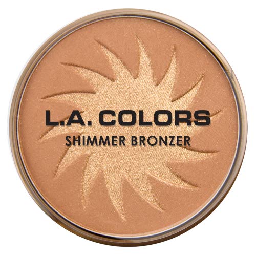 L.A. COLORS Shimmer Bronzer, 1 Ounce (Pack of 3)