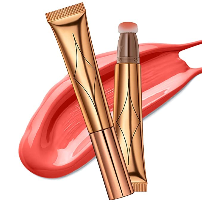 Blush Dreams Contour Beauty Wand, Liquid Face Concealer Contouring Stick with Cushion Applicator, Long Lasting Smooth Natural Matte Finish, Lightweight Blendable Super Silky Cream Contour Stick (Dark Pink Blush B1)