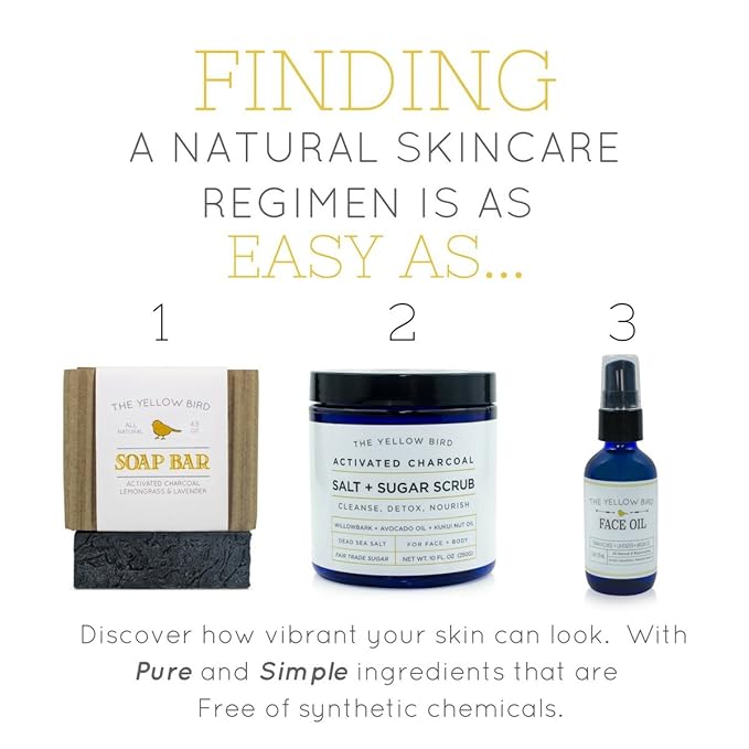 Natural Activated Charcoal Body & Face Scrub. Exfoliating Dead Sea Salt & Sugar Scrub. Deep Cleansing Pore Minimizer. Anti Cellulite, Acne, Blackhead, Scars, Wrinkle Treatment.