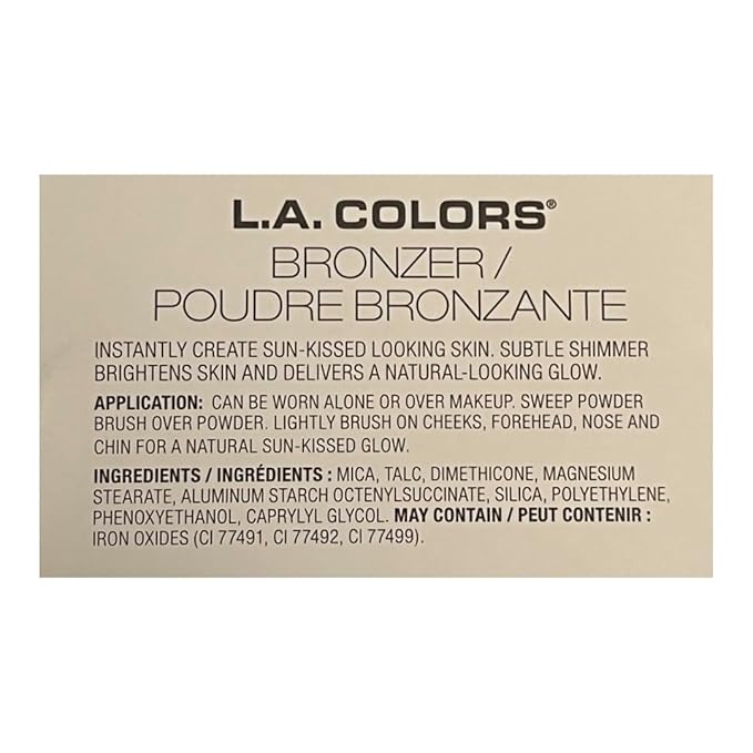 L.A. Colors Bronzer CBPP260 Sun Goddess .28 oz