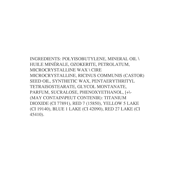 Lip Smacker Crayola Crayon Stackable Flavored Clear Lip Balm, Blue