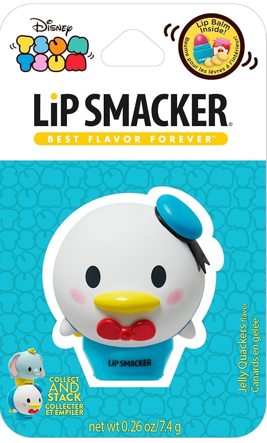 Lip Smacker Disney Tsum Tsum Balms Donald Jelly Quackers 0.26 Ounce