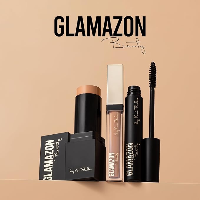 Glamazon Second to None Foundation Stick, Sunkissed Honey, Light-to-Full Coverage, Weightless Makeup With a Glowy Natural Finish