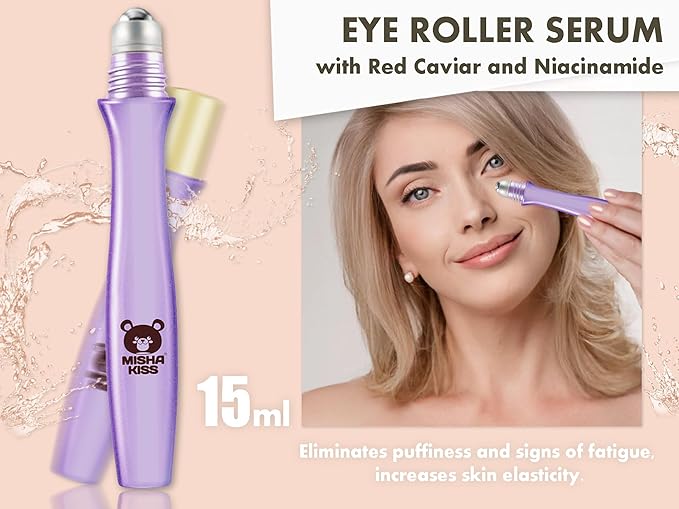 Lifting, Moisturizing and Hydrating, Anti-Aging, Anti-Wrinkle Skin Care Variety Set of 3 for Puffy Eyes, Dark Circles, Eye Bags, Fine Lines | Under Eye Patches 30 Piece | Serum | Cream.