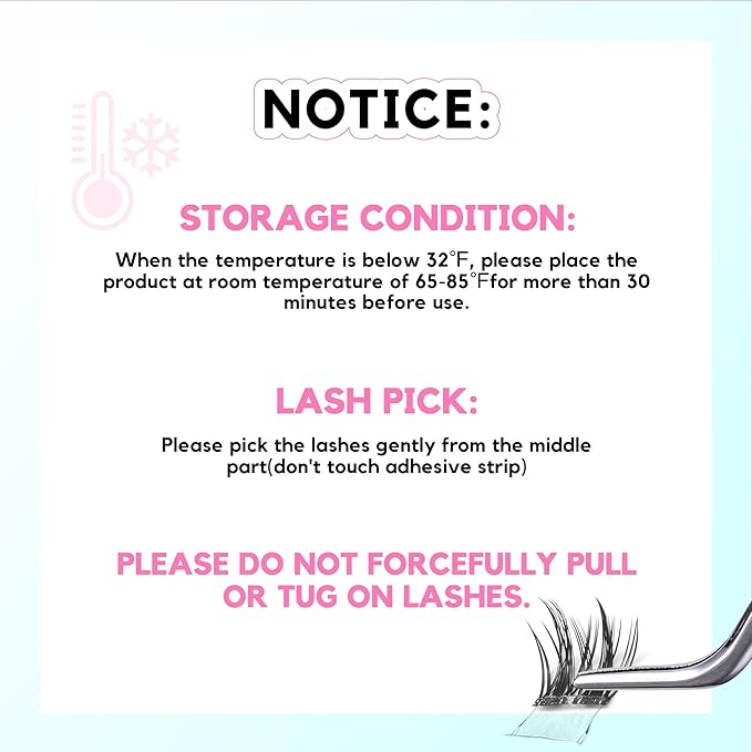 GAQQI Self Adhesive Eyelashes Clusters, No Glue Lash Clusters 10-16mm Wispy & Wet Cluster Lashes, No Band Press On Lashes, More Comfortable & Stronger Hold (Rabbit)