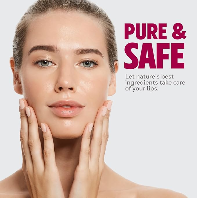 Lanolin Lip Balm 2 pack - Organic Lip Repair for Hot/Dry Weather - Natural nipple cream - Moisturizer for cracked lips - Hydrating lip care - Ultra pure jojoba oil - Chapstick For Men & Women 0.70 Oz