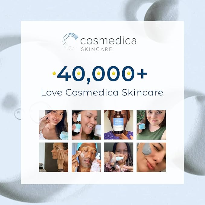 Cosmedica Skincare Hyaluronic Acid Serum, 1 Fl. Oz