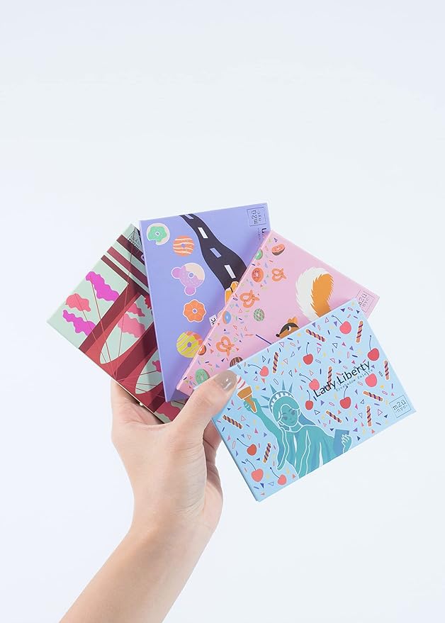 M2U NYC Eyeshadow Palette, Eye Shadow, Makeup Palette, Eye Shadow Palette Makeup, Makeup Palettes, 6 Tones/Shades, Multiple Colors from Nude to Bold (Nude/Neutrals)