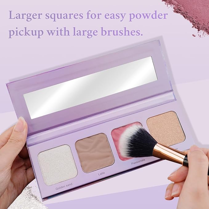 Color Nymph Contour Palette Eyeshadow Makeup Set For Teen Girl Included Highlighter, Blush, Bronzing, Contour Powder With Mirror For Beginners Cruelty Free And Hypoallergenic