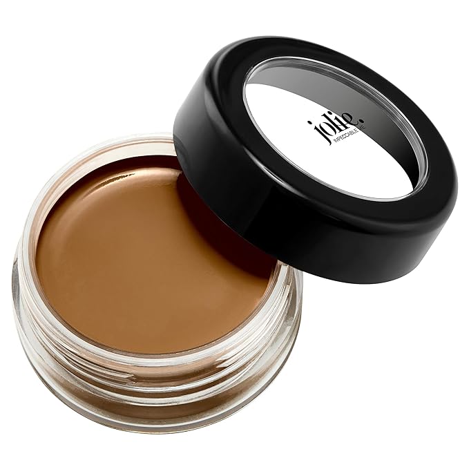 Jolie Picture Perfect Full Coverage Cream Foundation, Smooth Application 1 Oz/30ml (Light Shades) (Roasted Chestnut)