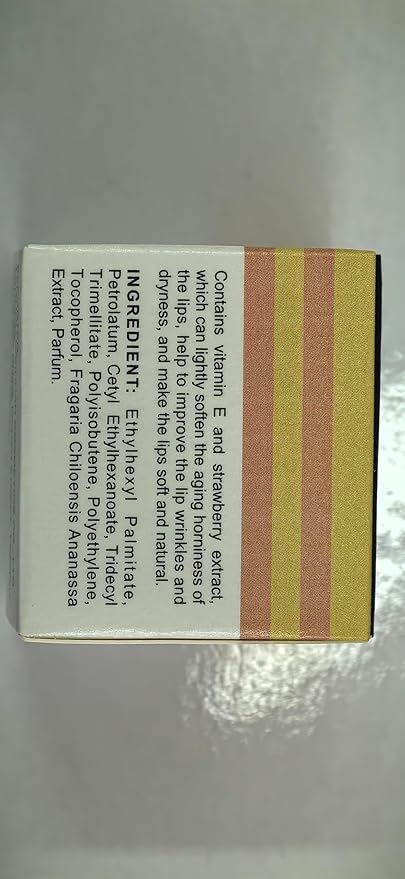 2 PCS Bee Lip Balm Honey Pot, Honey & Watermelon Lip Sleeping Masks Overnight, Hydrating Prevention Dry and Cracked Lip Scrubs Exfoliator Lip Care, Reduces Lip Lines