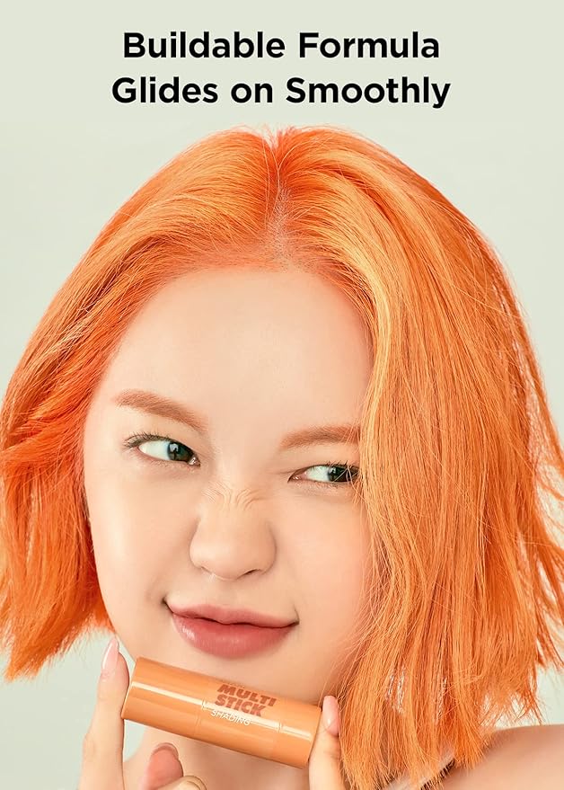 I'M MEME I'm Multi Stick Duo | Shading and Highligthing Stick for Face | Easy Blending Matte Finish Formula Suitable for Beginners