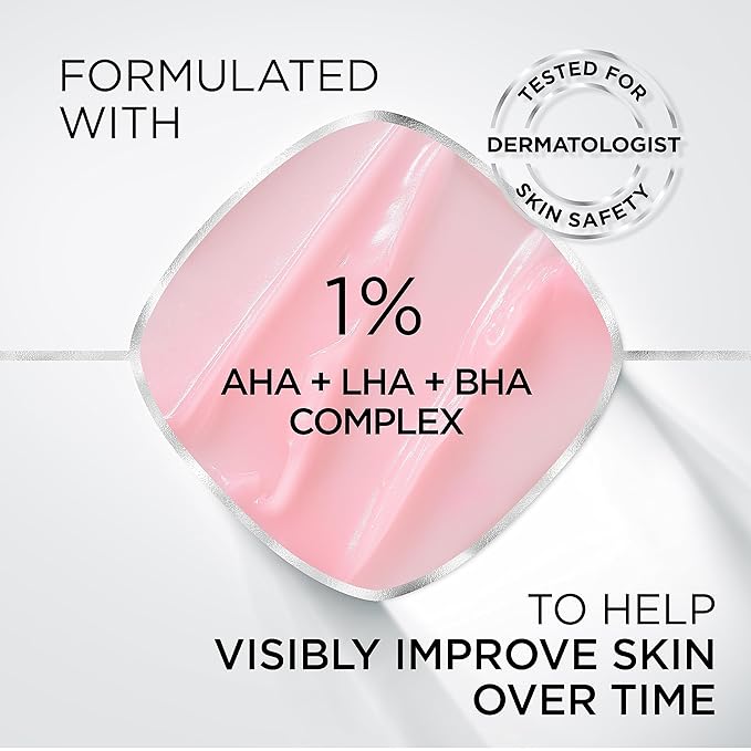 L'Oreal Paris Prime Lab Up to 24H Pore Minimizer Face Primer Infused with AHA, LHA, BHA Complex to Smooth and Extend Makeup Wear, 1.01 Fl Oz