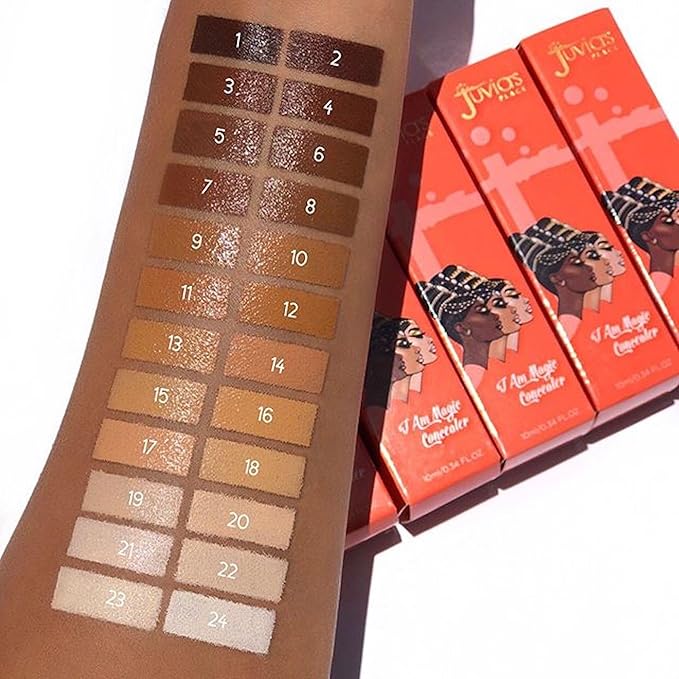 Juvia's Place I Am Magic Liquid Concealer - J15 Tan w/Neutral Undertone/0.34 fl oz, Full Coverage Concealer, Makeup Concealer, Hydrating Concealer, Waterproof Concealer, Long Wear Concealer