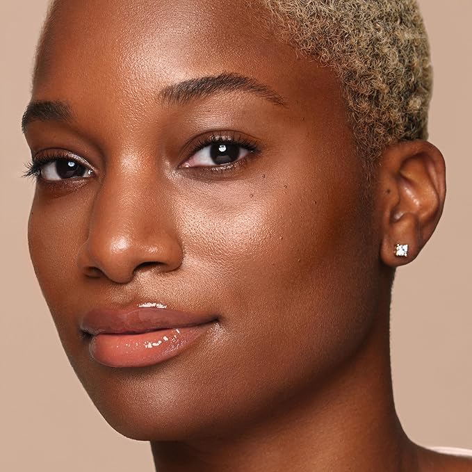 Jouer Essential Tinted Hydrating Lip Oil Gloss – Moisturizing Dry Lip Treatment Serum - Fragrance Free Tinted Lip Oil - Jojoba Seed Oil and Apricot Oil Formula