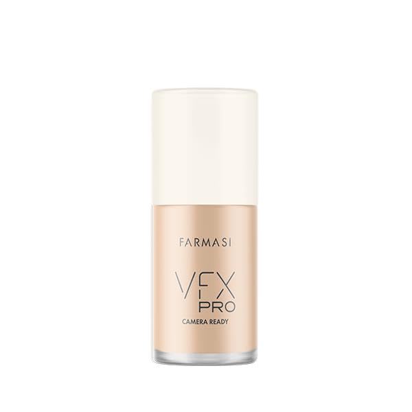 FARMASi Vfx Pro Foundation, Full Coverage Liquid Cream, Lightweight Long Lasting Coverage, Breathable Skin Moisturizer with Color True Matte Blending, Face Makeup, 1 fl. oz / 30 ml - Neutral Light 11