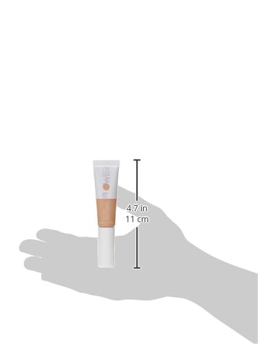FLOWER BEAUTY By Drew Barrymore Get Real Serum Concealer - Brightens Skin + Blurs Blemishes - Hydrating Serum- Medium Honey
