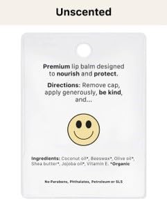 Kind Lips Lip Balm - Nourishing & Moisturizing Lip Care for Dry, Chapped Lips | Infused with Shea Butter & Beeswax | Variety Pack | 0.15 Oz (Single Pack)