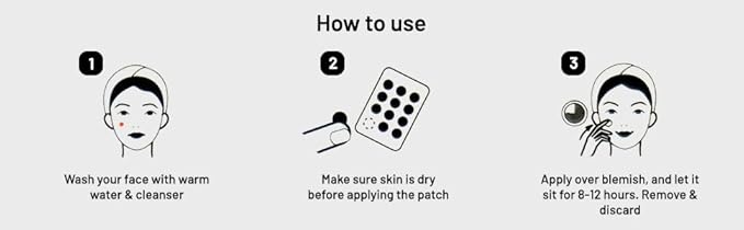 Celavi Acne Spot Treatment Hydrocolloid Patch (48 Count)