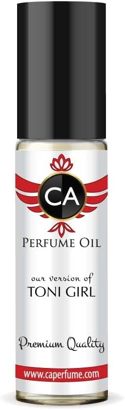 CA Perfume Impression of Toni Girl For Women Replica Fragrance Body Oil Dupes Alcohol-Free Essential Aromatherapy Sample Travel Size Concentrated Long Lasting Attar Roll-On 0.3 Fl Oz/10ml