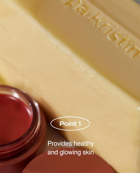 Gleam Glow Lip and Cheek Tint, Hydrating Korean Cream Blush with Long-Lasting Wear, Buildable with Radiant Finish, Sunkissed Coral 201, 0.15 oz