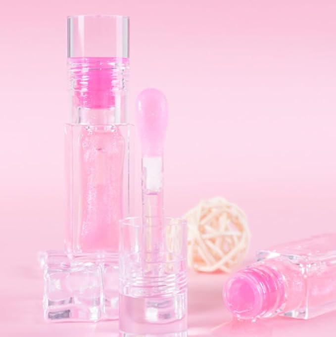 Magic Color Changing Lip Oil, Hydrating Lip Glow Oil Plumping Gloss Tinted Lip Balm Transparent Moisturizing Toot Lip Care