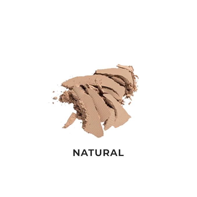 Lamel Stay Matte Compact Powder - Light Natural Coverage - Universal Neutral Undertone - Cruelty Free - Natural - N.403