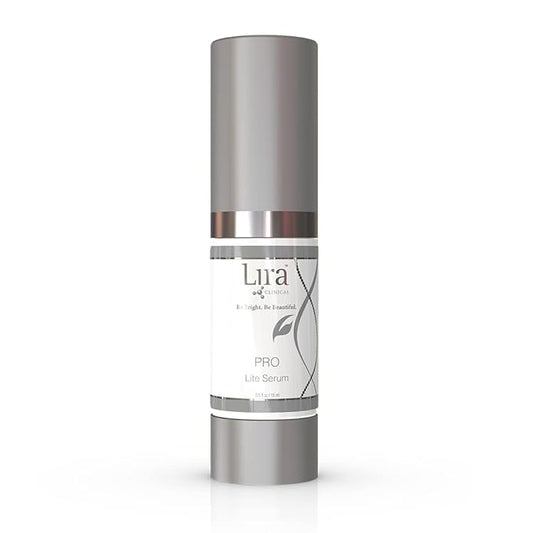 Lira Clinical PRO Lite Serum – Discoloration Correcting Face Serum for Women – Dark Spot Remover with Vitamin C & Hyaluronic Acid – Pore Tightening & Hydrating Skincare – Professional Facial Care