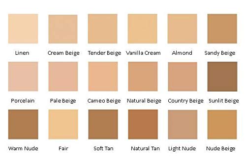 Jolie Liquid Powder Mineral Foundation, Super Silky Hydrating Oil-Free Makeup, SPF 15 Mineral Sunscreen & Primer - Vitamins A, C & E Antioxidants, For All Skin Types (Warm Nude)