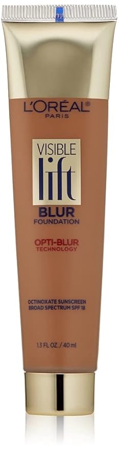 L'oreal Paris Visible Lift Blur Foundation, 212 Classic Tan, 1.3 Fluid Ounce
