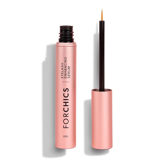 2 in 1 Lash and Brow Growth Serum - Hormone-Free Enhancer for Thicker, Longer Lashes and Brows in 2 Weeks - Organic, Vegan and Gentle