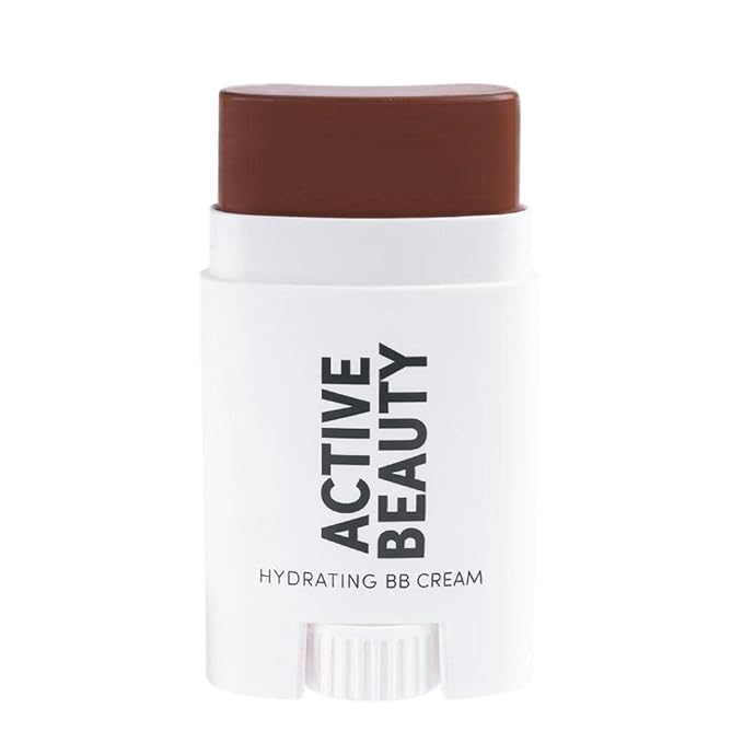 LIQUE Active Don't Sweat It Light-Coverage BB Cream Stick, Revitalize & Brighten Skin While Smoothing Fine Lines & Reducing Redness, Dewy Finish, Vegan Formula, Rich, 0.71 Oz.