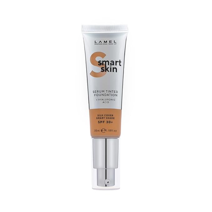 Lamel- Smart Skin Serum Tinted Foundation - 409 Deep Beige | Smoothens skin | Weightless texture| Blurs pores | All-day wear | 35ml