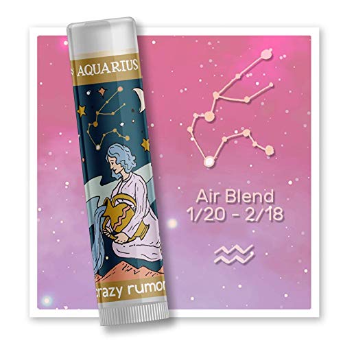 Crazy Rumors Lip balm Aquarius Zodiac