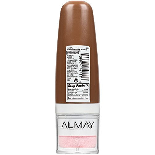 Almay Best Blend Forever Foundation, Cappuccino, 1 fl. oz., SPF 40 Broad Spectrum