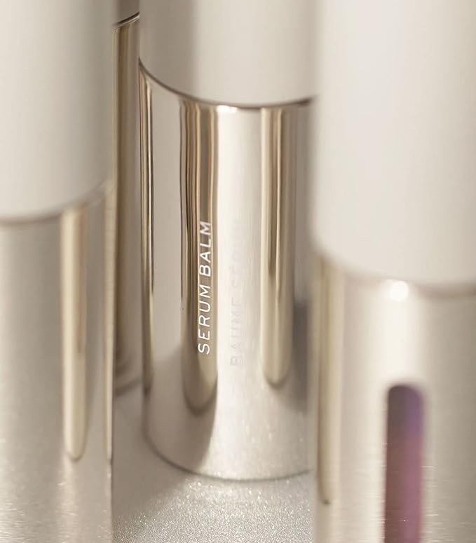 MAKE Serum Balm – Hydrating Lip Oil Treatment – Softening, Smoothing and Plumping Lip Cream – All Day Comfort, Gloss and Shine,Pink Cerise 0.15 Oz