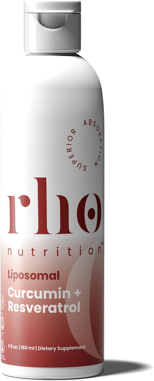 Liposomal Curcumin + Resveratrol (1 Pack) – Ultra High Absorption Liquid Curcumin Supplement – Promotes Joint Comfort, Mobility, Cellular Health and Overall Well-Being