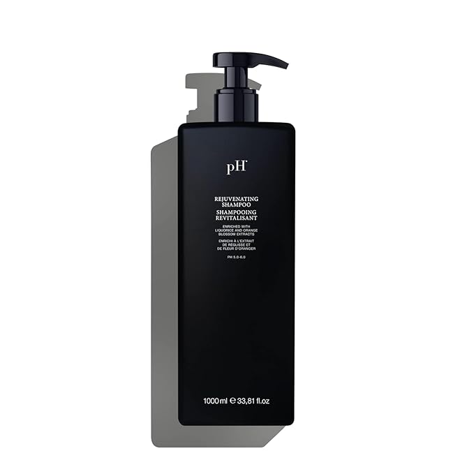 pH PURE HAIR Rejuvenating Hydrating Shampoo - Sulfate-Free Clarifying Natural Shampoo for Thinning, Hair Loss & Hair Growth Repair - 33.8 oz