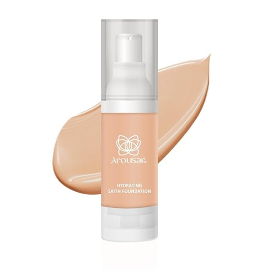 Liquid Foundation Makeup, Improves Uneven Skin Tone, Lightweight and Flawless Coverage for Hours 5# MEDIUM