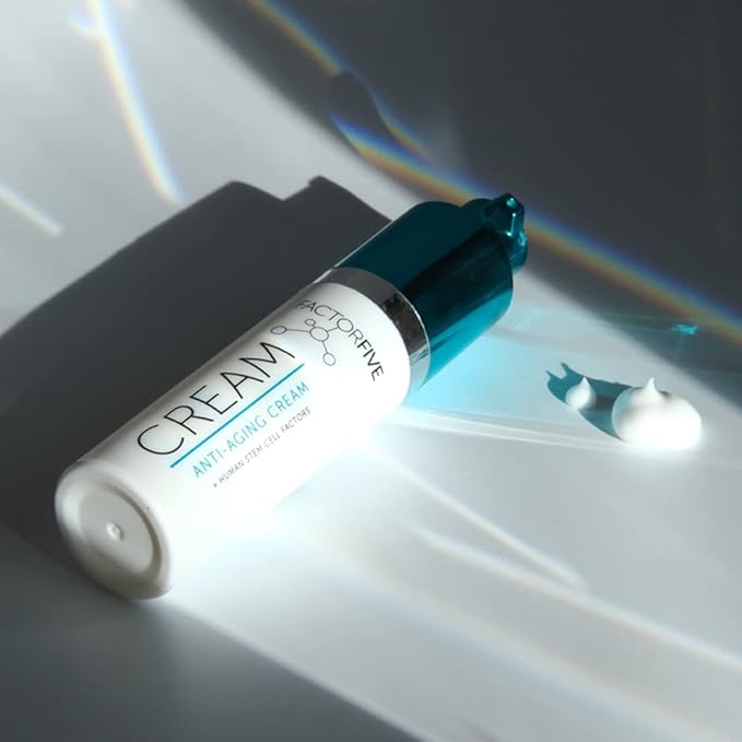 Age Defying Cream with Human Derived Apidose Stem Cell Growth Factors for Anti-Wrinkle, Collagen Boost, and Acne Scarring Repair, Travel Size, 0.34fl oz/10ml