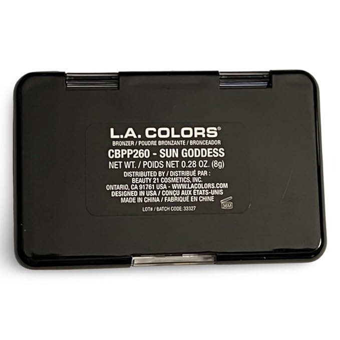 L.A. Colors Bronzer CBPP260 Sun Goddess .28 oz