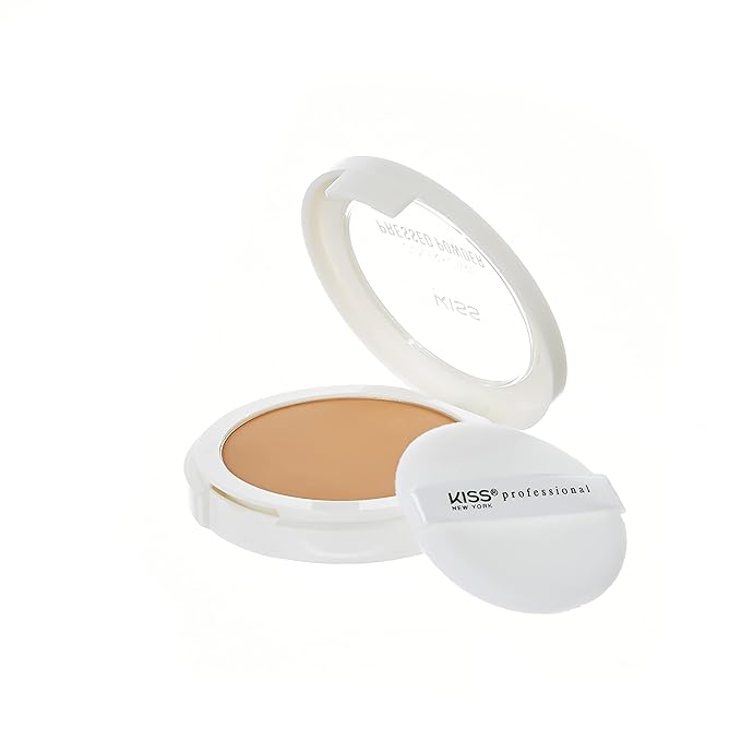 KISS Cover and Care Acne Control Pressed Powder- APP350 (Almond)