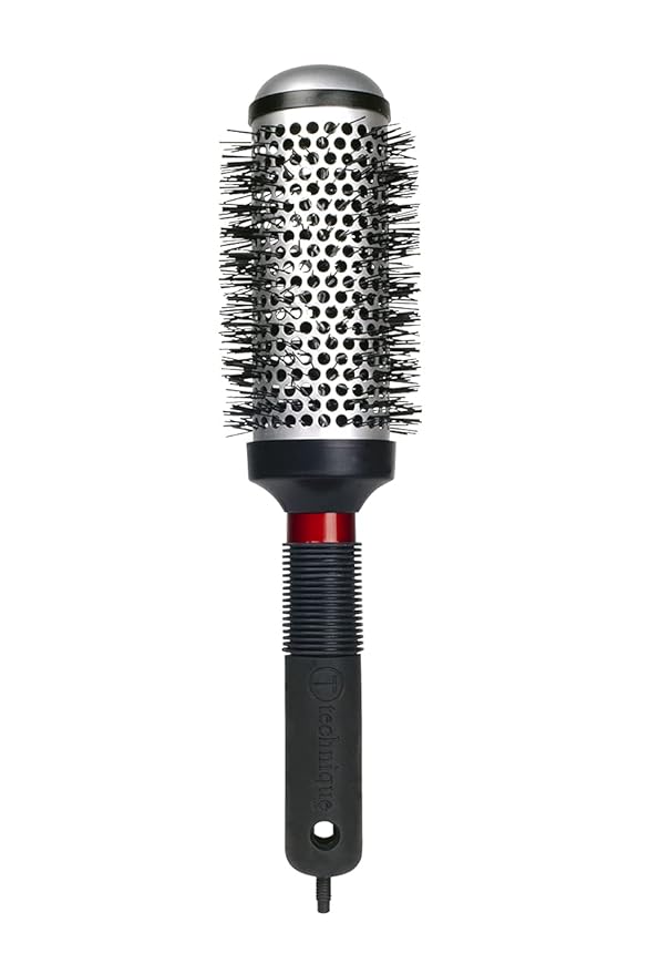 Cricket Technique Thermal Hair Brush #370 1.75” for Blow-Drying, Curling, and Styling – Heat-Retaining Barrel with Anti-Static Tourmaline Bristles, Round Thermal Brush, Ideal for All Hair Types