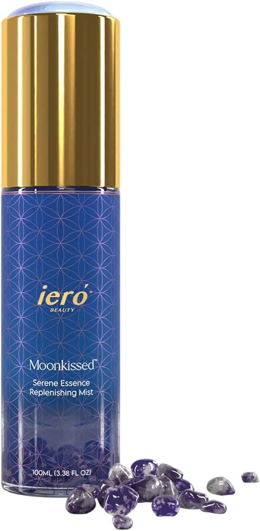 ieró Beauty Lavender, Chamomile & Frankincense Replenishing Facial Mist | Hydrating Toner | Calming, Restorative Hydrolat Essence | Strengthens Skin Barrier & Soothes Redness | Non-Comedogenic, Vegan