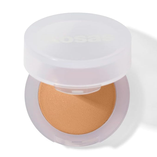 Kosas Mini Cloud Set Face Setting Powder - Smoothing Shine Control, Soft, Sheer Setting Translucent Makeup Finish, Portable & Long-Lasting (Pillowy)