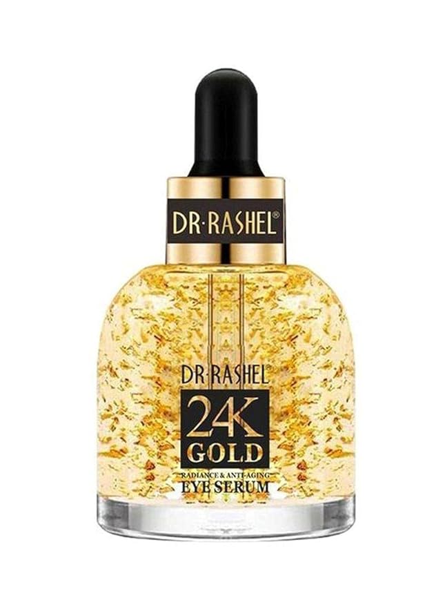 24K Gold Radiance Collagen & Anti - Aging Eye Serum, Helps To Reduce Wrinkle, Under eye Puffiness & Dark Circles, Size 1.01 Fl Oz (Pack Of 1)