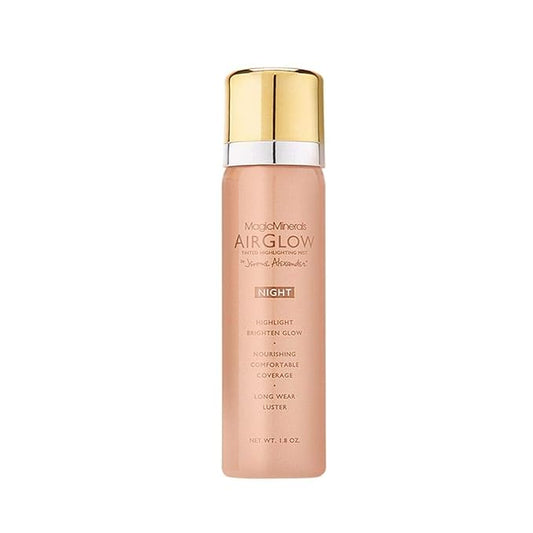 Jerome Alexander MagicMinerals AirGlow Tinted Highlighting Night Mist, Illuminating Airbrush Tinted Moisturizer Spray | Natural Pearl