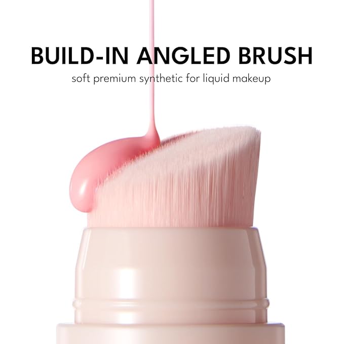 Liquid Cream Blush Stick Makeup for Cheeks | Build-in Brush - Application & Blending in One #L002 + #L003